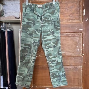 AMO slouch trouser in spring camo 26